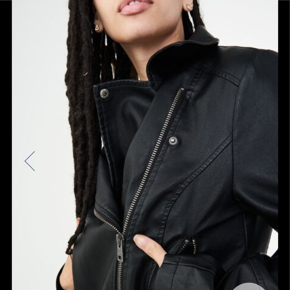 Aeropostal faux leather jacket - Picture 3 of 3